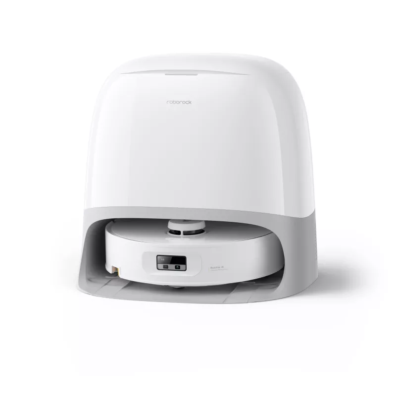 Roborock robot vacuum Qrevo Curv 2 Flow — dust bag, 0.325 L, Li‑Ion 5200 mAh, 240 min, white
