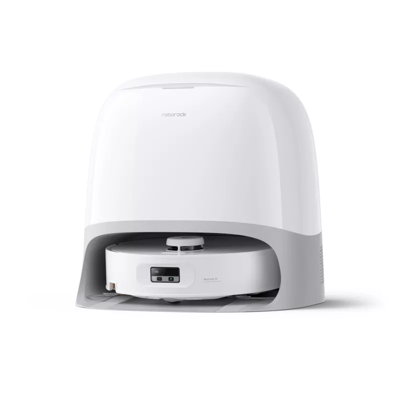 Roborock robot vacuum Qrevo Curv 2 Flow — dust bag, 0.325 L, Li‑Ion 5200 mAh, 240 min, white