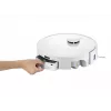 Roborock robot vacuum Qrevo Curv 2 Flow — dust bag, 0.325 L, Li‑Ion 5200 mAh, 240 min, white