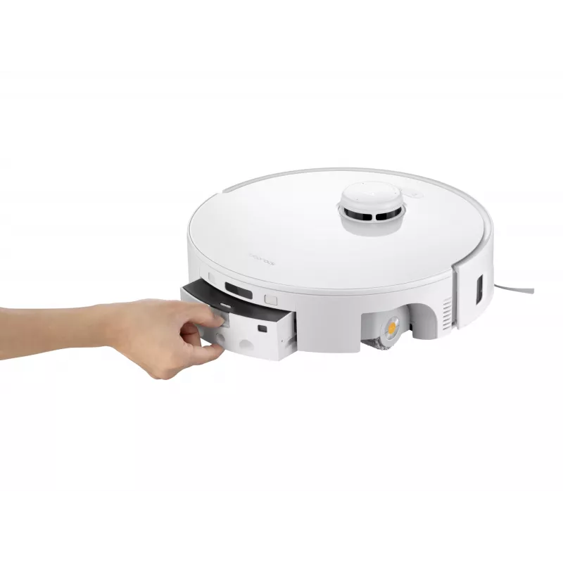 Roborock robot vacuum Qrevo Curv 2 Flow — dust bag, 0.325 L, Li‑Ion 5200 mAh, 240 min, white