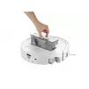 Roborock robot vacuum Qrevo Curv 2 Flow — dust bag, 0.325 L, Li‑Ion 5200 mAh, 240 min, white