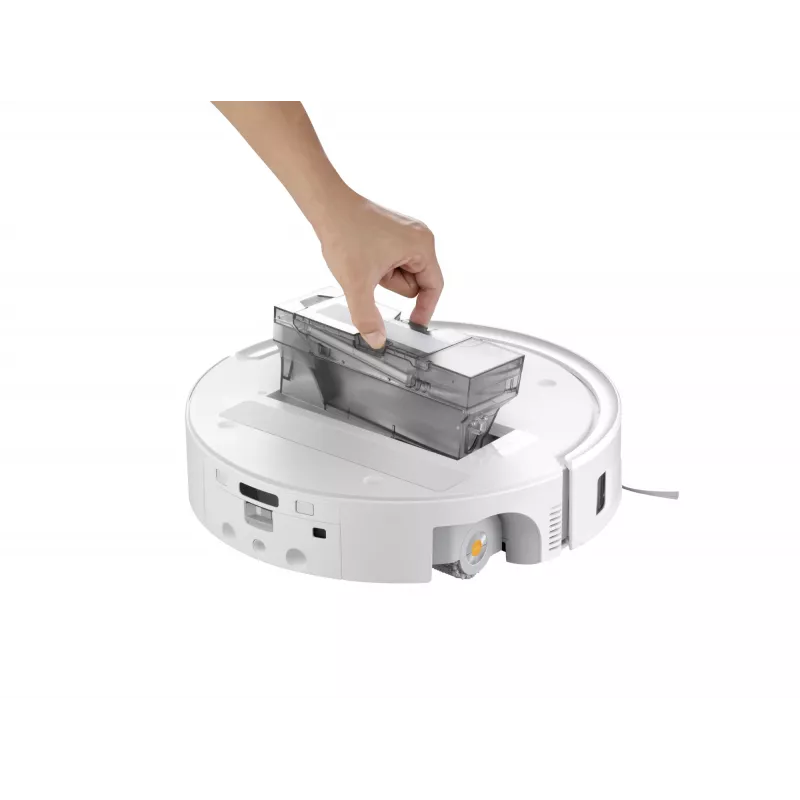 Roborock robot vacuum Qrevo Curv 2 Flow — dust bag, 0.325 L, Li‑Ion 5200 mAh, 240 min, white