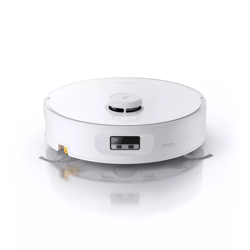 Roborock robot vacuum Qrevo Curv 2 Flow — dust bag, 0.325 L, Li‑Ion 5200 mAh, 240 min, white