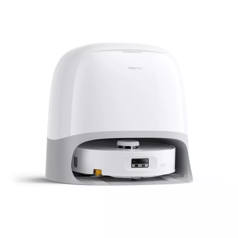 Roborock robot vacuum Qrevo Curv 2 Flow — dust bag, 0.325 L, Li‑Ion 5200 mAh, 240 min, white