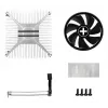 Air cooler XILENCE A250PWM.B, 92 mm fan, hydraulic bearing, TDP 89 W, for Socket AM4/AM5, black