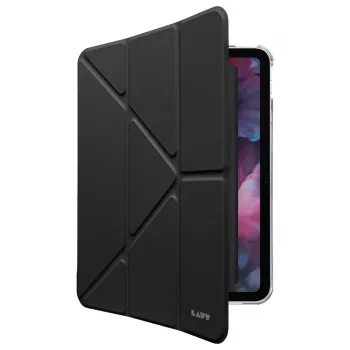 Folio stand case LAUT HUEX for iPad Air 11 inch (2024) with stylus pen slot, compatible with iPad Pro/Air 11-inch models
