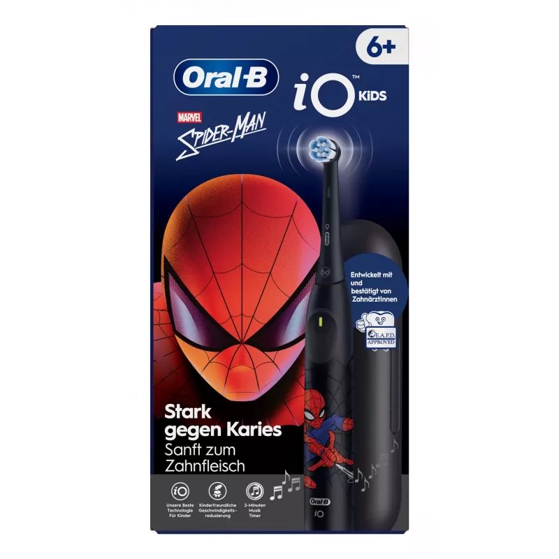 Oral-B iO Kids Spiderman Child Rotating toothbrush Black