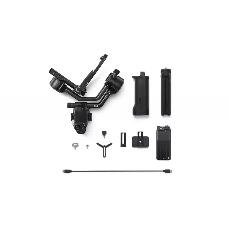 Hand camera stabilizer DJI RS 5 — aluminium, black, 30 h operating time, 1.46 kg