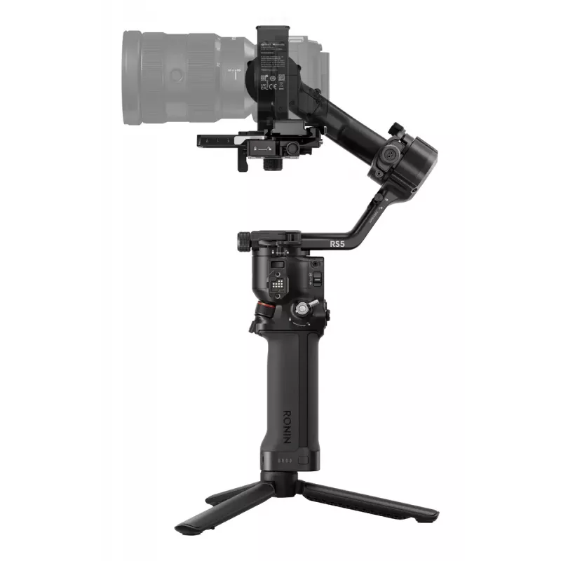 Hand camera stabilizer DJI RS 5 — aluminium, black, 30 h operating time, 1.46 kg