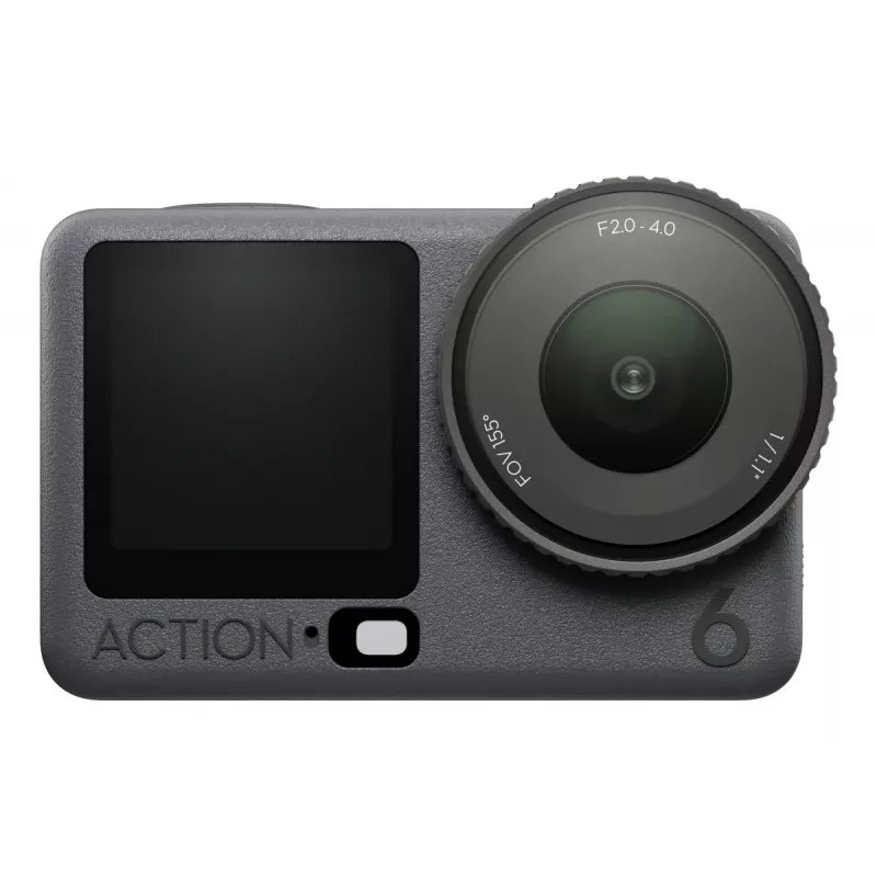 Action camera DJI Osmo Action 6 Standard Combo — 38 MP CMOS, 4K Ultra HD, 155° FOV, 2x digital zoom
