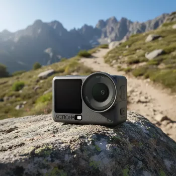 Action camera DJI Osmo Action 6 Standard Combo — 38 MP CMOS, 4K Ultra HD, 155° FOV, 2x digital zoom