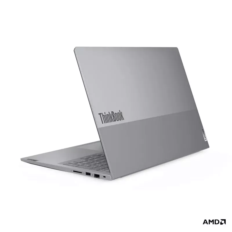 Lenovo ThinkBook 16 G9 AHP | Arctic Grey | 16 inch | IPS | WUXGA | 1920 x 1200 pixels | Anti-glare | AMD Ryzen 5 | 220 | 16 GB | SODIMM DDR5 | Solid-state drive capacity 512 GB | AMD Radeon 740M Graphics | Windows 11 Pro | 802.11be | Bluetooth version 5.4 | Keyboard language English | Keyboard backlit | Warranty 24 month(s) | Battery warranty 12 month(s)