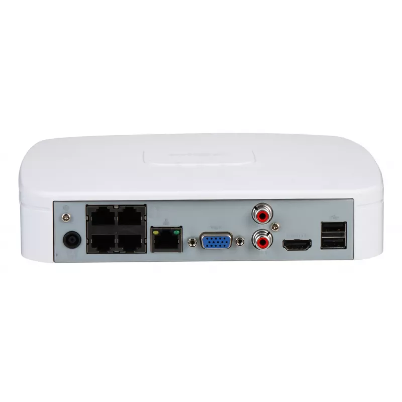 Dahua Technology Lite NVR4104-P-4KS3 1U White