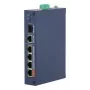 Managed Hardened Switch DAHUA CHS4106-4ET-60 — 6‑port, 4x PoE 10/100, L2, 4.8 Gbit/s, 8000 MAC