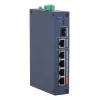 Managed Hardened Switch DAHUA CHS4106-4ET-60 — 6‑port, 4x PoE 10/100, L2, 4.8 Gbit/s, 8000 MAC