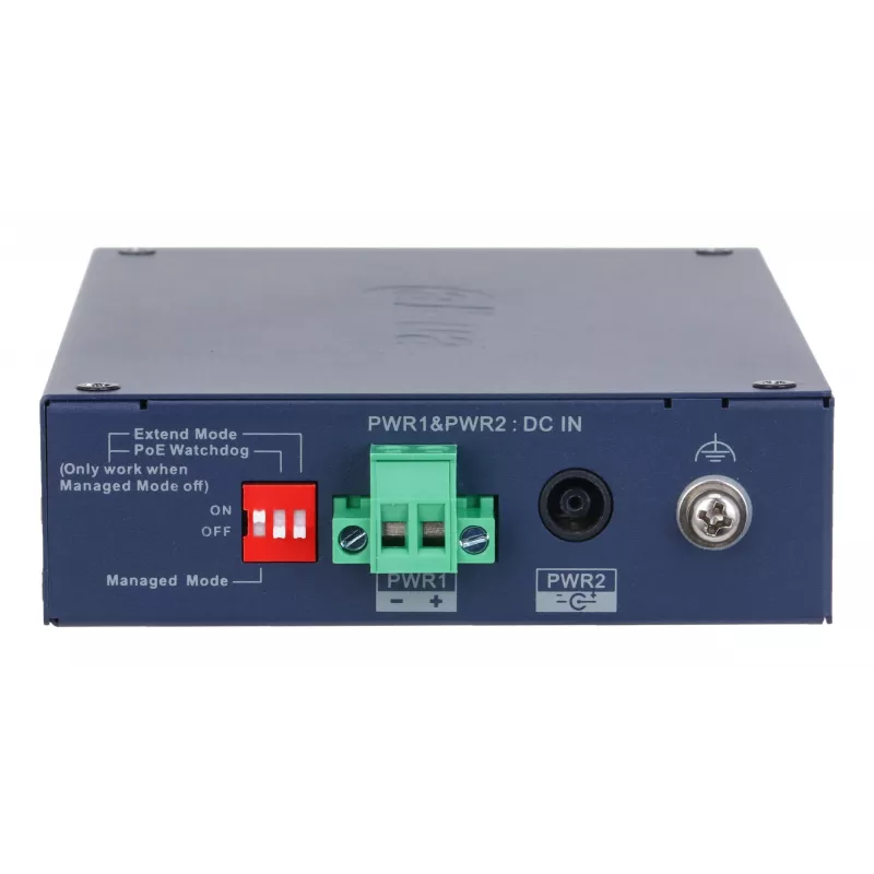 Managed Hardened Switch DAHUA CHS4106-4ET-60 — 6‑port, 4x PoE 10/100, L2, 4.8 Gbit/s, 8000 MAC