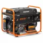 Portable petrol generator DAEWOO GDA 7500E — 6500 W, 230 V, 30 L tank, orange/black