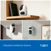 IP security camera TP-Link Tapo C245D 2304×1296, 3.1 mm lens, 104.3° hor., ceiling/wall mount, wireless, indoor, white