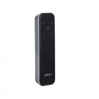 Access control reader DAHUA DHI-ASR2200A-D — Basic reader, 12 V DC, 1.7 W, 135×40×15 mm, black