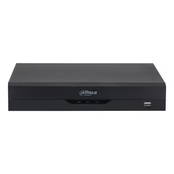 Digital Video Recorder DAHUA XVR5108HS-4KL-I3/T — 8-channel DVR, H.265/H.264, SATA up to 16TB, Gigabit Ethernet, 12V DC, Black