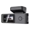 Dashcam DAHUA S5PRO 4K Ultra HD dual‑camera, 2 cameras, 1.47 inch display, MicroSD up to 128 GB, USB‑C, DC power, black