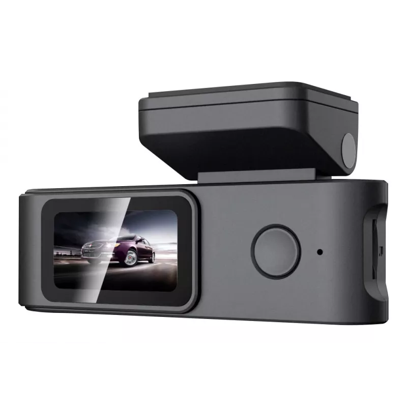 Dashcam DAHUA S5PRO 4K Ultra HD dual‑camera, 2 cameras, 1.47 inch display, MicroSD up to 128 GB, USB‑C, DC power, black
