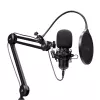Podcast microphone TRUST GXT 270 Emita II+ — Condenser USB, wired, metal housing, black, 2.5 m cable