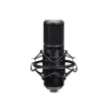 Podcast microphone TRUST GXT 270 Emita II+ — Condenser USB, wired, metal housing, black, 2.5 m cable