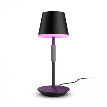 Smart table lamp Philips Hue Go portable lamp Bluetooth Zigbee Black