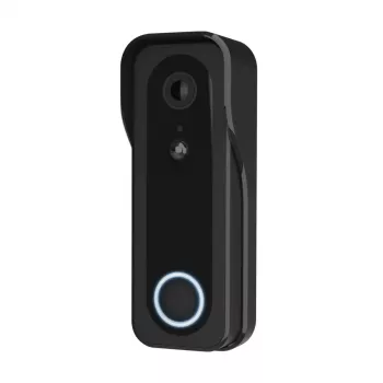 Video doorbell TRUST DOORCAM-3000 Black, 3 MP, Wi‑Fi 2.4 GHz, MicroSD up to 256 GB, Battery/USB (8–24 V)