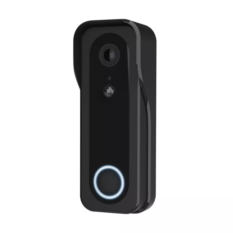 Video doorbell TRUST DOORCAM-3000 Black, 3 MP, Wi‑Fi 2.4 GHz, MicroSD up to 256 GB, Battery/USB (8–24 V)