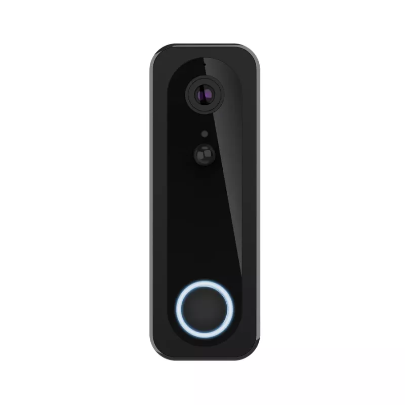 Video doorbell TRUST DOORCAM-3000 Black, 3 MP, Wi‑Fi 2.4 GHz, MicroSD up to 256 GB, Battery/USB (8–24 V)