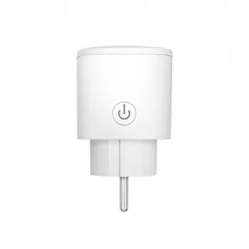 Smart plug TRUST 71301 — Wi‑Fi indoor socket, 3000 W, white, 52×52×86 mm