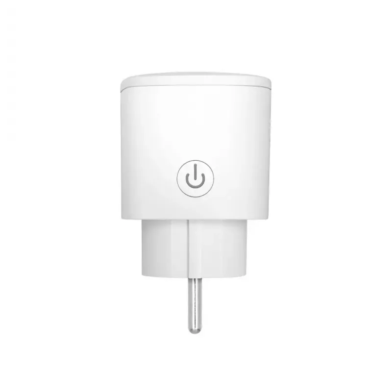 Smart plug TRUST 71301 — Wi‑Fi indoor socket, 3000 W, white, 52×52×86 mm