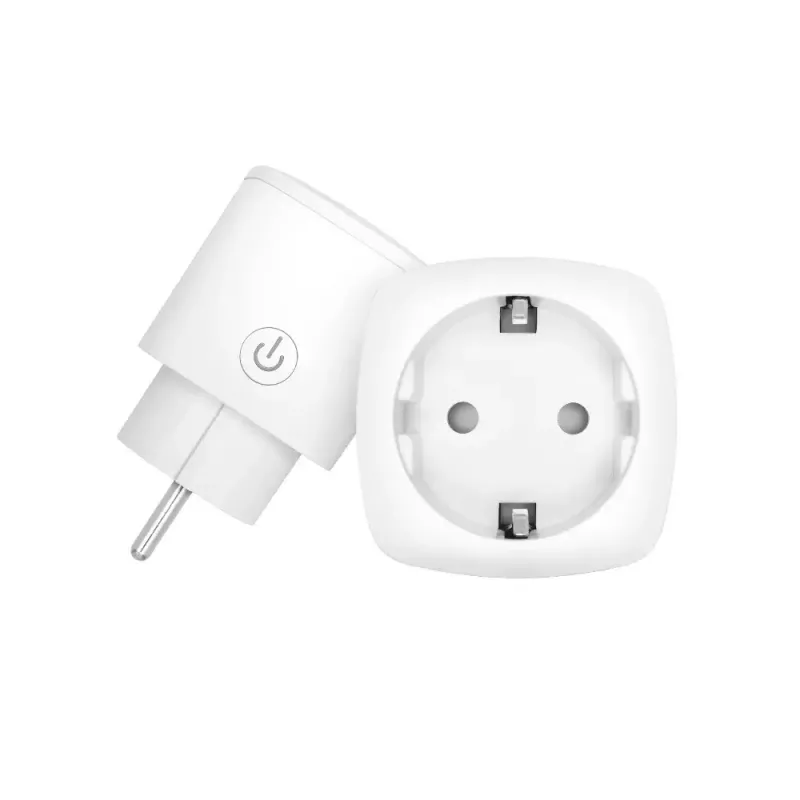 Smart plug TRUST 71301 — Wi‑Fi indoor socket, 3000 W, white, 52×52×86 mm
