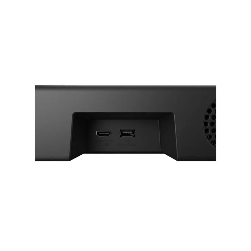 Soundbar LG S20A 2.0 channels, 50 W, Bluetooth SBC/AAC, wired & wireless, black, 650×99×63 mm
