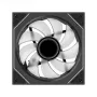 Fan XILENCE XPF120U.ARGB 120 mm, 500–1800 RPM, hydraulic bearing, 7–13.2 V, black