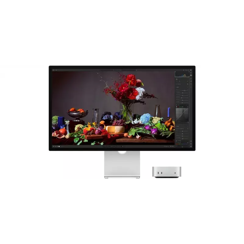 Monitor Apple Studio Display 27 inch (68.6 cm) 5K Ultra HD LED, Nano-texture glass, VESA mount adapter, Silver