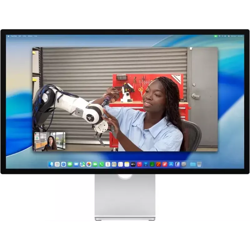 Monitor Apple Studio Display 27 inch (68.6 cm) 5K Ultra HD LED, Nano-texture glass, VESA mount adapter, Silver
