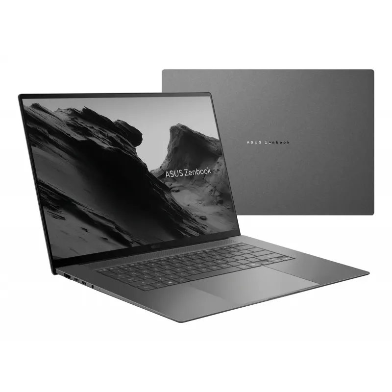 Laptop ASUS Zenbook S16 UM5606GA AMD Ryzen AI 9 465, 16 inch 3K (2880x1800), 32GB LPDDR5x, 1TB SSD, Windows 11 Home, Grey
