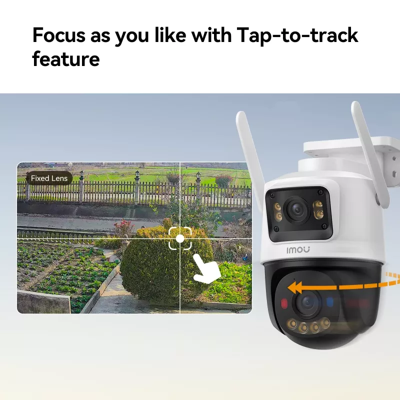 IP security camera IMOU Cruiser Dual 2C 4G Turret Outdoor 2304×1296 3.6 mm lens Ceiling/wall