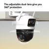 IP security camera IMOU Cruiser Dual 2C 4G Turret Outdoor 2304×1296 3.6 mm lens Ceiling/wall