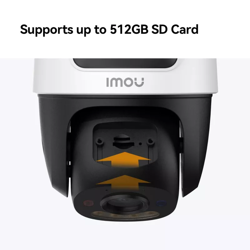IP security camera IMOU Cruiser Dual 2C 4G Turret Outdoor 2304×1296 3.6 mm lens Ceiling/wall