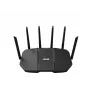 Tabletop router ASUS RT-BE90U BE9400 AiMesh — Tri-band Wi‑Fi 7 (2.4/5/6 GHz), 9400 Mbps, 2.5 Gigabit Ethernet, 4× RJ‑45 LAN, USB, Black