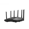 Tabletop router ASUS RT-BE90U BE9400 AiMesh — Tri-band Wi‑Fi 7 (2.4/5/6 GHz), 9400 Mbps, 2.5 Gigabit Ethernet, 4× RJ‑45 LAN, USB, Black