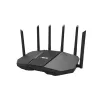 Tabletop router ASUS RT-BE90U BE9400 AiMesh — Tri-band Wi‑Fi 7 (2.4/5/6 GHz), 9400 Mbps, 2.5 Gigabit Ethernet, 4× RJ‑45 LAN, USB, Black