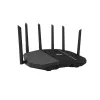 Tabletop router ASUS RT-BE90U BE9400 AiMesh — Tri-band Wi‑Fi 7 (2.4/5/6 GHz), 9400 Mbps, 2.5 Gigabit Ethernet, 4× RJ‑45 LAN, USB, Black