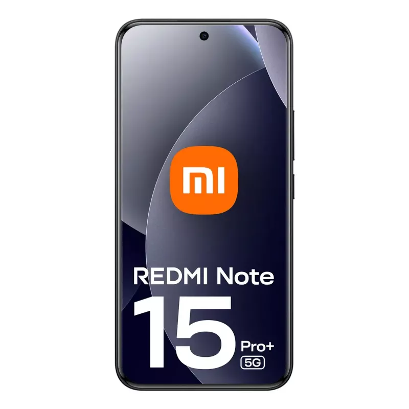 Smartphone Xiaomi Redmi Note 15 Pro+ 5G — 6.83 inch AMOLED, 2772×1280, Snapdragon, 8 GB RAM, 256 GB, 6500 mAh, Black