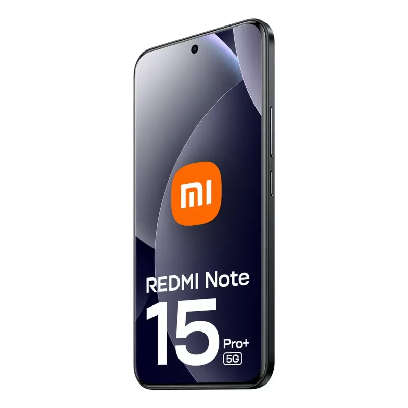 Smartphone Xiaomi Redmi Note 15 Pro+ 5G — 6.83 inch AMOLED, 2772×1280, Snapdragon, 8 GB RAM, 256 GB, 6500 mAh, Black