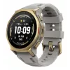 Smartwatch Amazfit T-rex 3 Pro 44 mm, 1.32 inch AMOLED 466×466, 16 GB, 64 MB RAM, GPS, Wi‑Fi, waterproof 45 m, Gold case, Grey silicone band